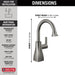 Delta Other: Contemporary Square Beverage Faucet