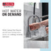Delta 1940LF Contemporary Square Instant Hot Water Dispenser