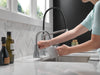 Delta 1940LF Contemporary Square Instant Hot Water Dispenser, arctic stainless - view 3