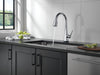 Delta Lenta 19802TZ Single-Handle Pull-Down Kitchen Faucet with TouchTouch 2O Technology
