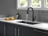 Delta Lenta 19802TZ Single-Handle Pull-Down Kitchen Faucet with TouchTouch 2O Technology