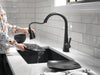 Delta Lenta 19802Z Single-Handle Pull-Down Kitchen Faucet