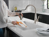 Delta Lenta 19802Z Single-Handle Pull-Down Kitchen Faucet