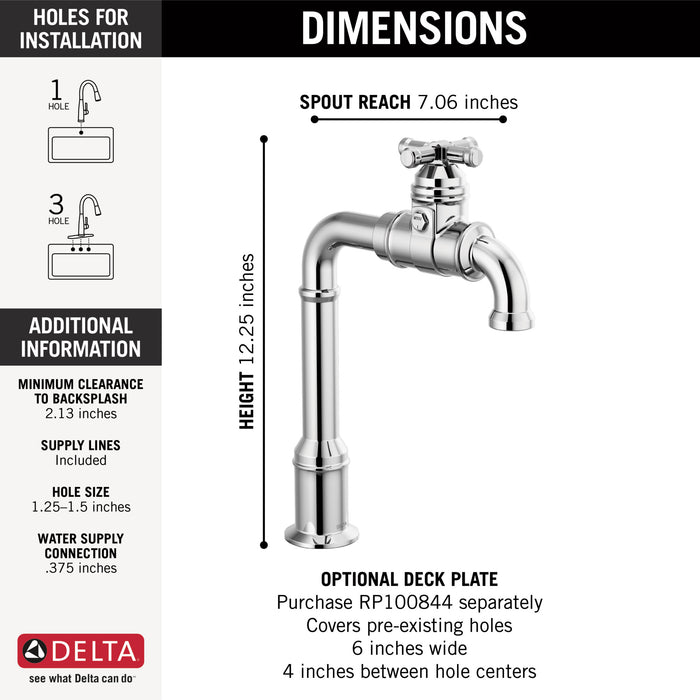 Delta Broderick: True Bar Kitchen Faucet