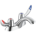Commercial 21C 21C152 Two Handle Centerset Bathroom Faucet - Less Pop-Up