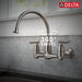 Delta Corin 22722LF Two Handle Wall Mounted Kitchen Faucet