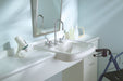 Commercial 23C6 23C632 Two Handle Widespread Lavatory Faucet with Gooseneck Spout - Less Pop-Up, chrome 3 - view 2