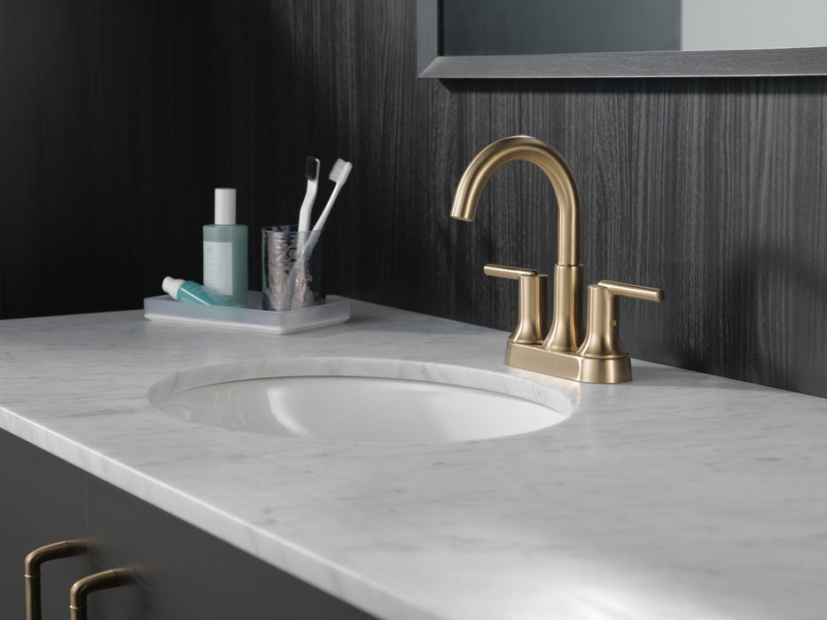 Delta Trinsic: Two Handle Centerset Bathroom Faucet