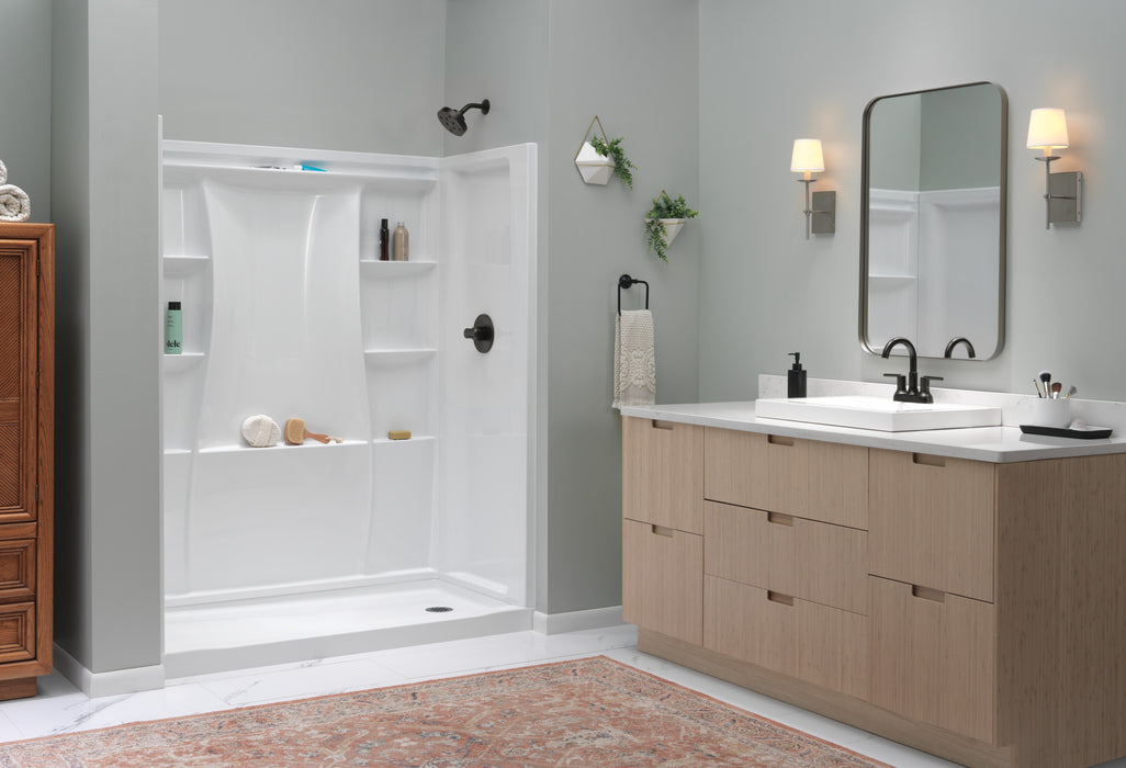 Delta Trinsic: Two Handle Centerset Bathroom Faucet