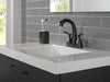 Delta Stryke 25775 Two Handle Centerset Bathroom Faucet, matte black - view 3