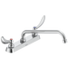 Commercial 26C3 26C3244 Two Handle 8 In Cast Deck-Mount Faucet
