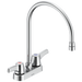 Commercial 27C4 / 27C5 / 27C6 27C4943 Two Handle 4 In Deck-Mount Faucet, chrome