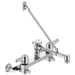 Commercial 28C2 28C2383 Two Handle 8 In Wallmount Service Sink Faucet