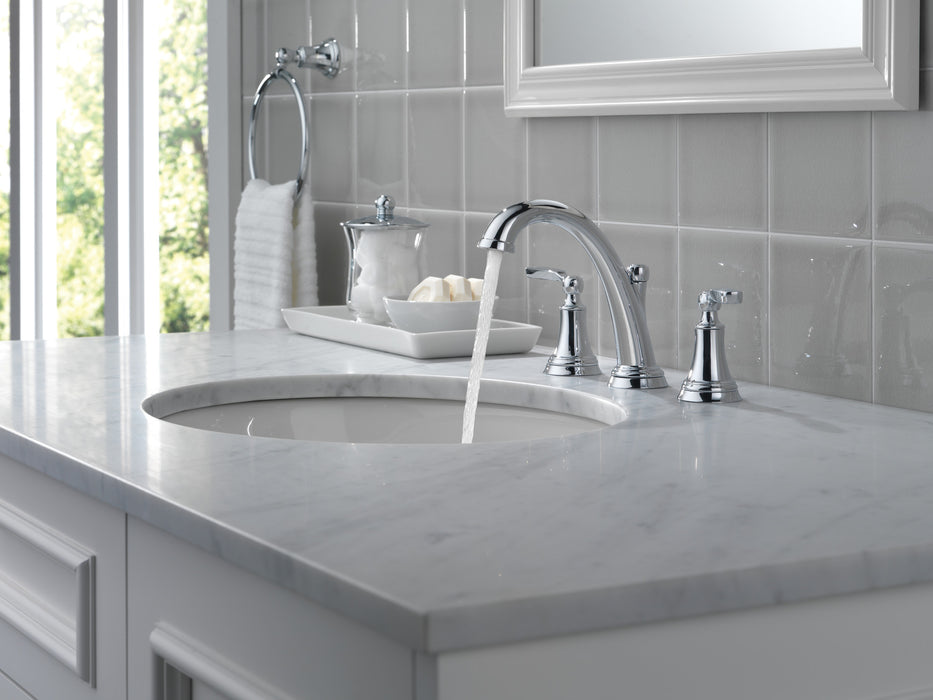 Delta Woodhurst: Two Handle Widespread Bathroom Faucet