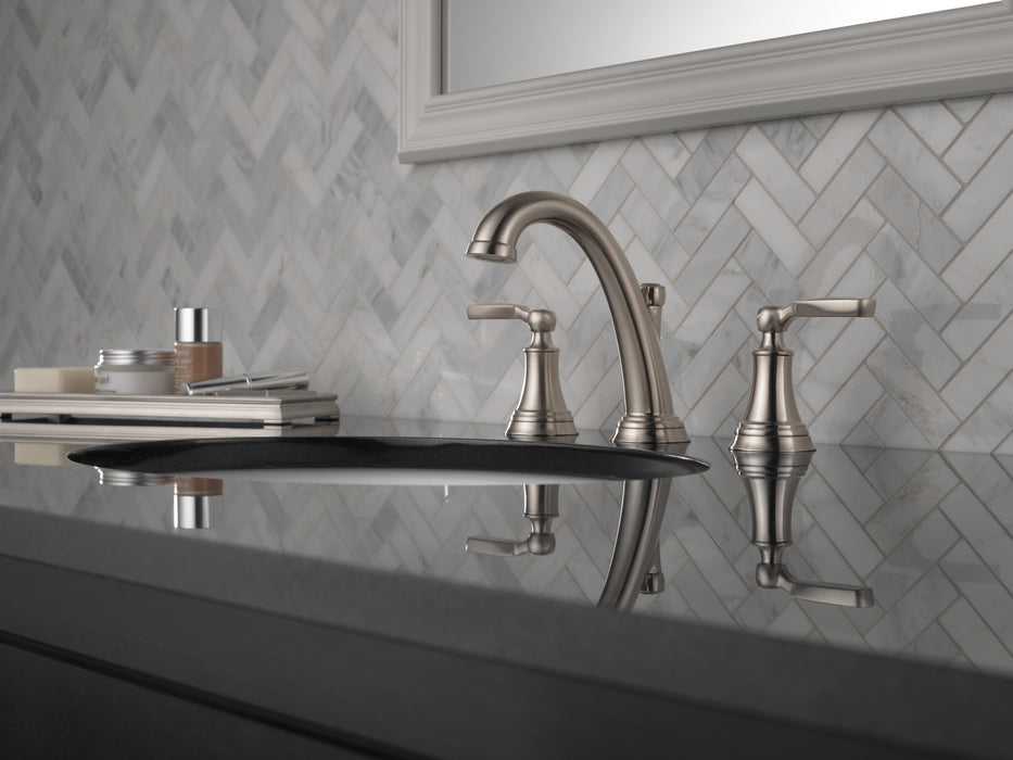 Delta Woodhurst 3532LF Two Handle Widespread Bathroom Faucet