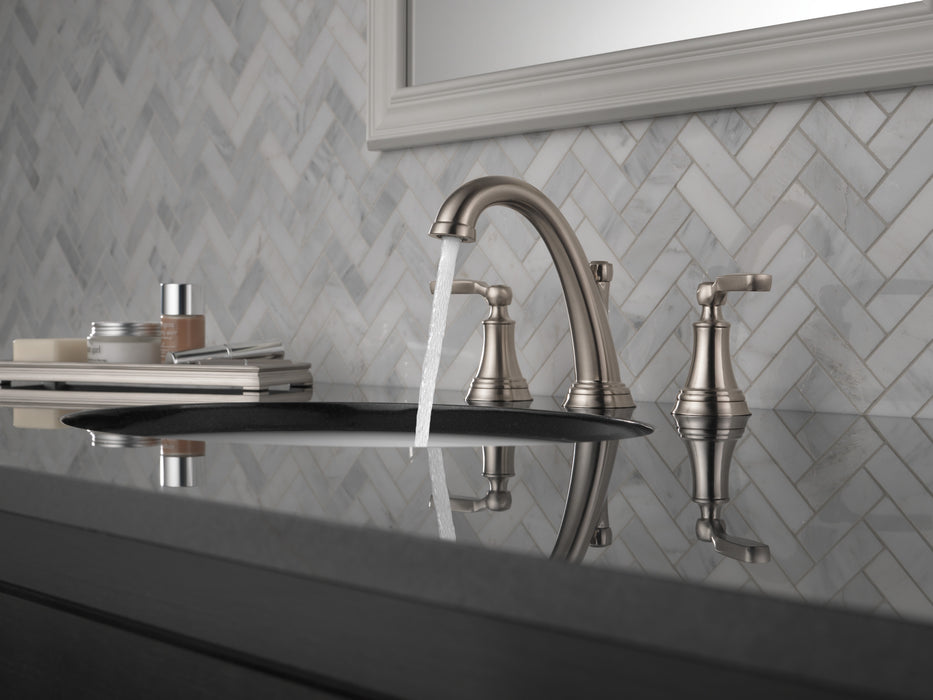 Delta Woodhurst 3532LF Two Handle Widespread Bathroom Faucet