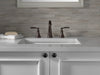 Delta Woodhurst: Two Handle Widespread Bathroom Faucet