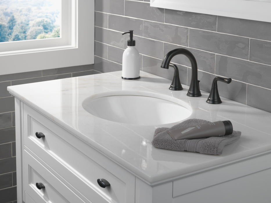 Delta Kayra:3533LF Two Handle Widespread Bathroom Faucet