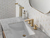 Delta Velum: Two Handle Widespread Bathroom Faucet