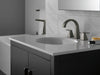 Delta Trillian™: Two Handle Widespread Bathroom Faucet, lumicoat black stainless - view 2