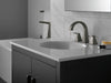 Delta Trillian™: Two Handle Widespread Bathroom Faucet, lumicoat black stainless - view 3