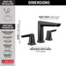 Delta Galeon: Two Handle Widespread Bathroom Faucet