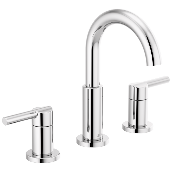 Delta Nicoli 35749LF Two Handle Widespread Bathroom Faucet, chrome
