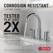 Delta Nicoli 35749LF Two Handle Widespread Bathroom Faucet, chrome - view 5