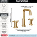 Delta Nicoli: Two Handle Widespread Bathroom Faucet