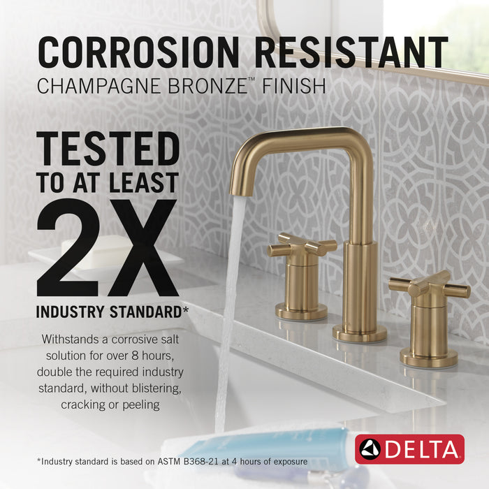 Delta Nicoli: Two Handle Widespread Bathroom Faucet