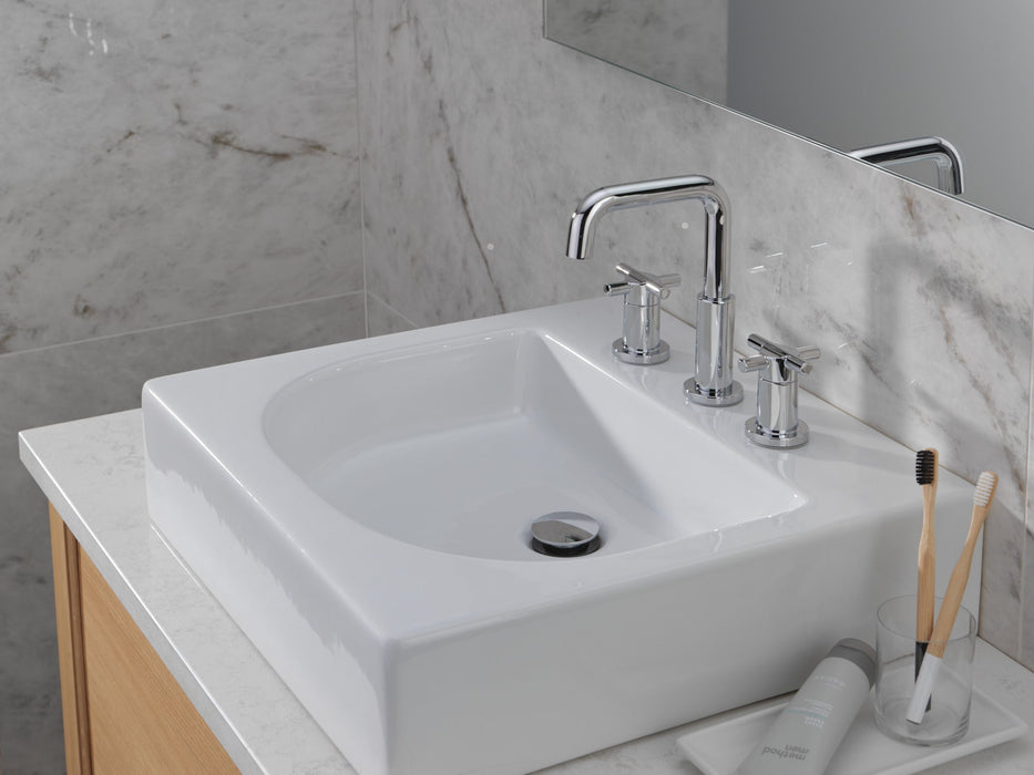 Delta Nicoli 35894LF Two Handle Widespread Bathroom Faucet, chrome - view 4
