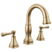 Delta Cassidy 3597 Two Handle Widespread Pull Down Bathroom Faucet