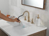 Delta Cassidy 3597 Two Handle Widespread Pull Down Bathroom Faucet