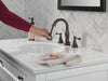 Delta Cassidy 3597 Two Handle Widespread Pull Down Bathroom Faucet