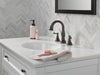 Delta Cassidy 3597 Two Handle Widespread Pull Down Bathroom Faucet
