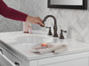 Delta Cassidy 3597 Two Handle Widespread Pull Down Bathroom Faucet