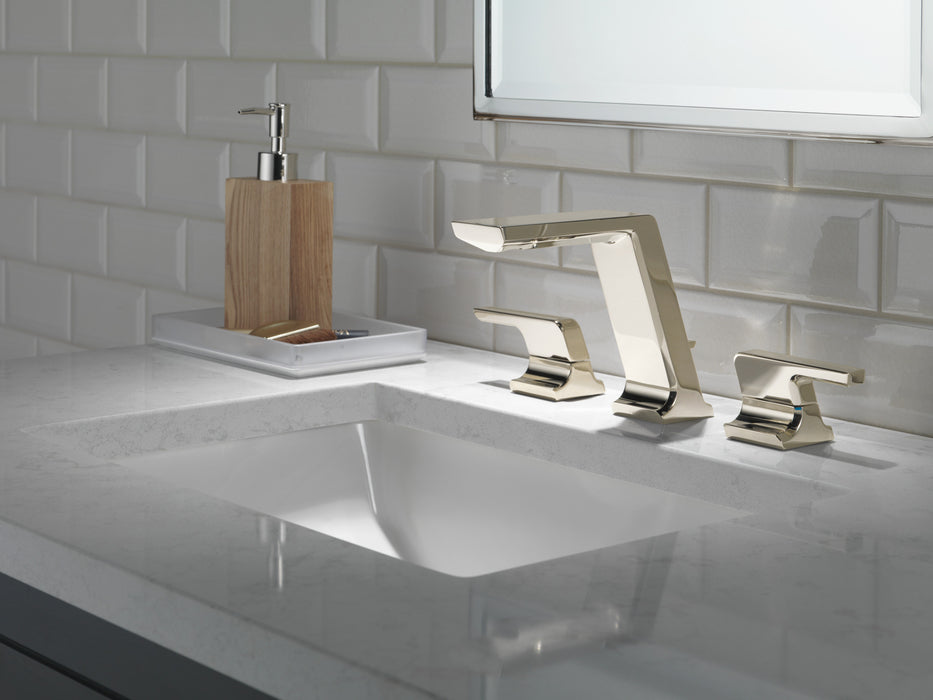 Delta Pivotal: Two Handle Widespread Bathroom Faucet