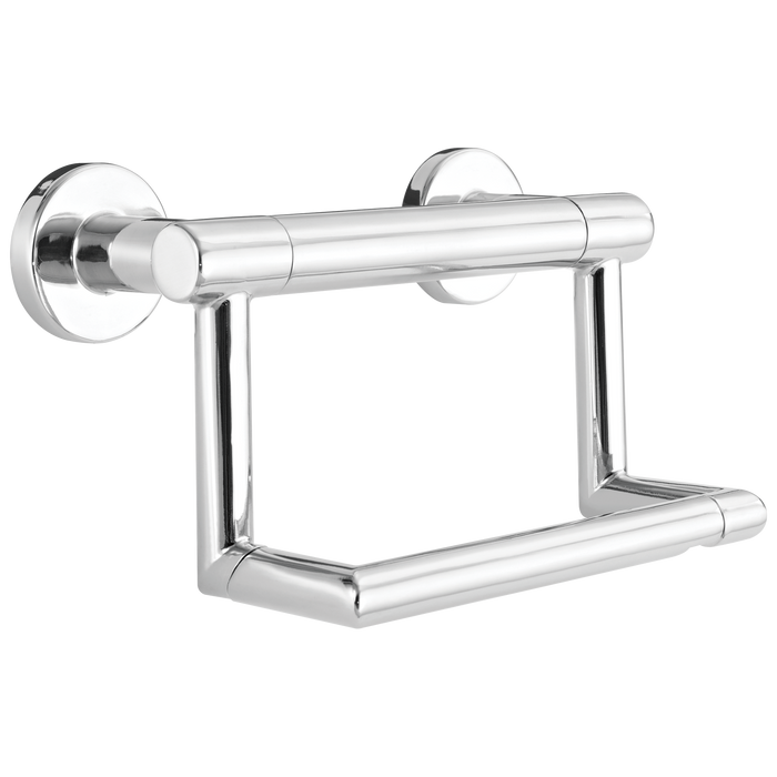 Delta BathSafety: Contemporary Tissue Holder with Assist Bar
