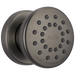 Delta 50102 Surface Mount Body Spray, black stainless