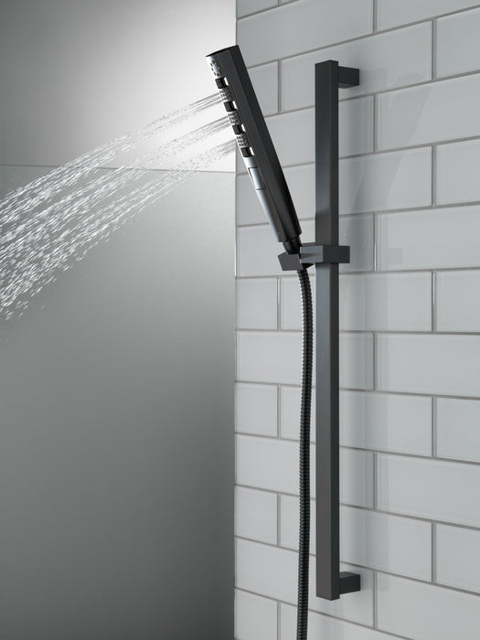 Delta Universal Showering Components 51140 H2OKINETIC Hand Shower 1.75 GPM w/Slide Bar 4S, matte black - view 5