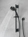 Delta Universal Showering Components: H2OKinetic5-Setting Slide Bar Hand Shower