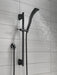 Delta Universal Showering Components 51579 H2OKINETIC Single-Setting Slide Bar Hand Shower, matte black - view 3