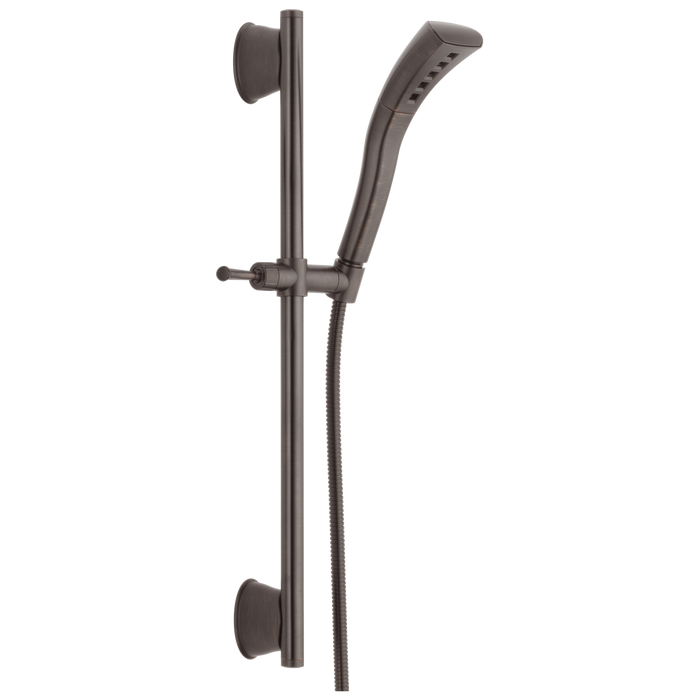 Delta Universal Showering Components 51579 H2OKINETIC Single-Setting Slide Bar Hand Shower, venetian bronze
