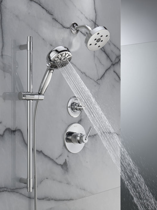 Delta Universal Showering Components: 7-Setting Slide Bar Hand Shower with Cleaning Spray