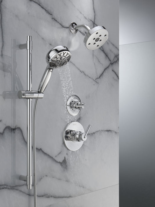 Delta Universal Showering Components: 7-Setting Slide Bar Hand Shower with Cleaning Spray