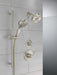 Delta Universal Showering Components 51584 7-Setting Slide Bar Hand Shower with Cleaning Spray