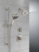 Delta Universal Showering Components 51584 7-Setting Slide Bar Hand Shower with Cleaning Spray