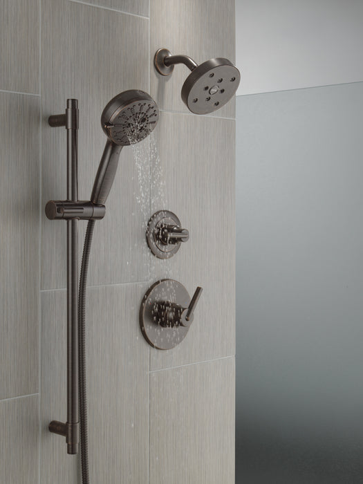 Delta Universal Showering Components 51584 7-Setting Slide Bar Hand Shower with Cleaning Spray