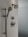 Delta Universal Showering Components 51584 7-Setting Slide Bar Hand Shower with Cleaning Spray