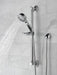 Delta Universal Showering Components: ActivTouch 9-Setting Hand Shower with Traditional Slide Bar / Grab Bar